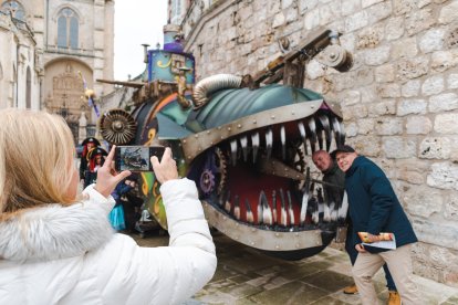 Instantánea del Carnaval de Burgos 2024.