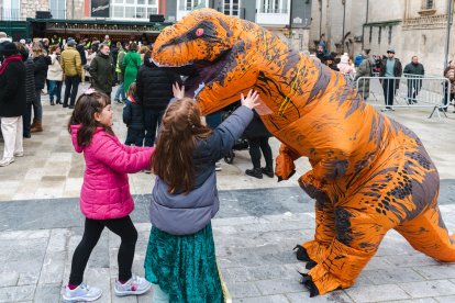 Instantánea del Carnaval de Burgos 2024.