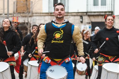 Instantánea del Carnaval de Burgos 2024.