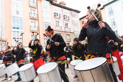 Instantánea del Carnaval de Burgos 2024.