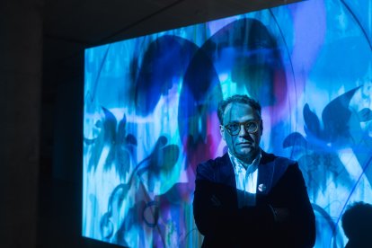 Javier Del Campo, director de Arte de la Fundación Caja de Burgos.