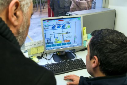 El ordenador indica qué tipo de fracción se recoge y a qué contenedor va destinado.