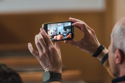 Un momento de la última edición de la First Lego League, en la Escuela Politécnica Superior de La Milanera.