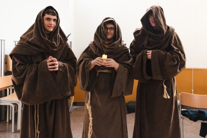 Un momento de la última edición de la First Lego League, en la Escuela Politécnica Superior de La Milanera.