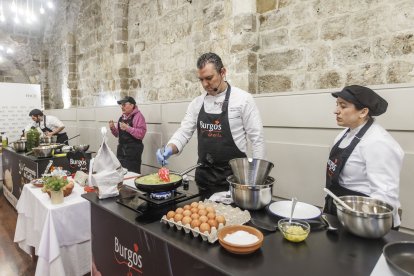El campeón provincial de Tortilla de Patata de Burgos, Javier Izquierdo (El Viso), que fue cuarto en la fase nacional el año pasado.
