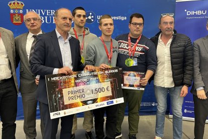 Imagen de los ganadores.