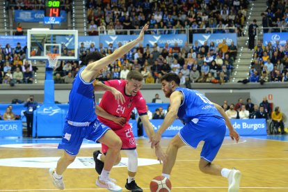 Imagen del partido entre el San Pablo y el Tizona.