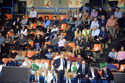 Imagen del partido entre el Tizona y el Betis.