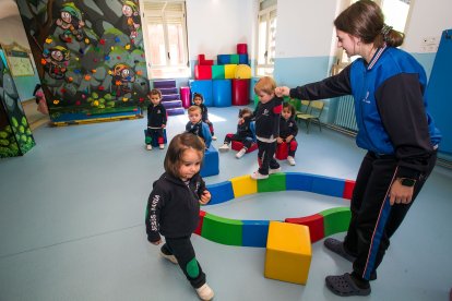La estimulación temprana es uno de los ejes de actividad en el colegio Jesús María.