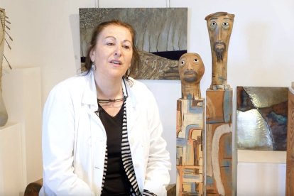 La ceramista Raquel Condado, una de las artistas que se estudia en este proyecto educativo.