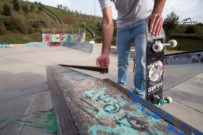 Estado de la pista de skate de San Isidro