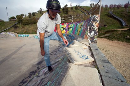 Estado de la pista de skate de San Isidro