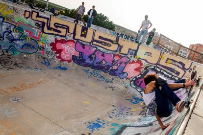 Estado de la pista de skate de San Isidro