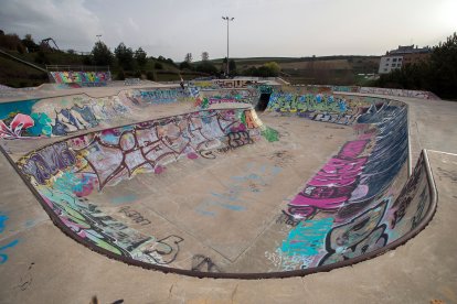 Vista general de la pista de skate de San Isidro