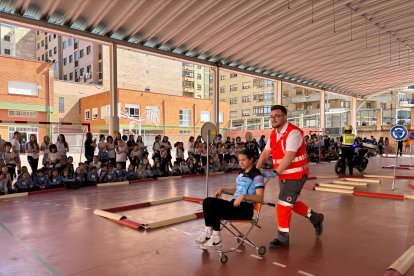 Jornadas de Seguridad Vial en el colegio Vera Cruz de Aranda