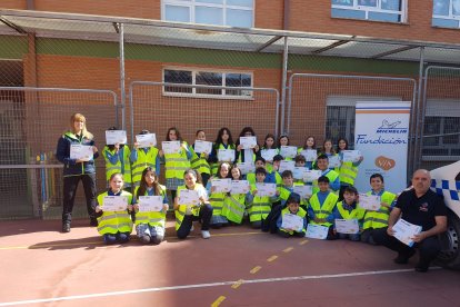 Jornadas de educación vial  en el colegio Vera Cruz