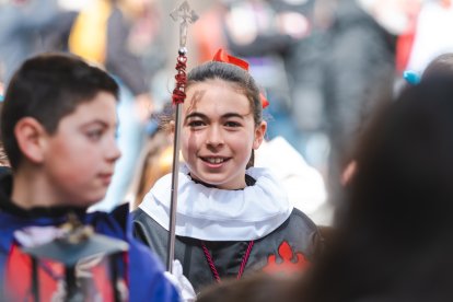 Imagen de la procesión infantil.