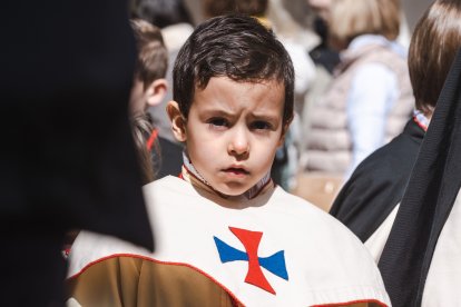 Imagen de la procesión infantil.