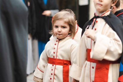 Imagen de la procesión infantil.