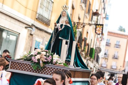 Imagen de la procesión infantil.