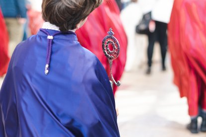 Imagen de la procesión infantil.