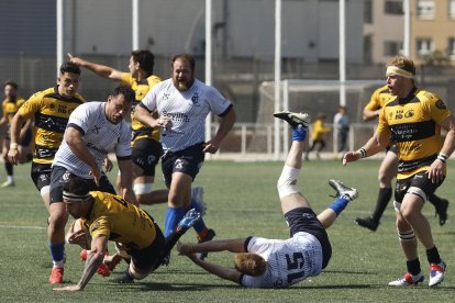 Imagen del partido entre el Recoletas Burgos Caja Rural y el Ciencias.