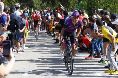 Eric Fagúndez rindió a un gran nivel en la alta montaña.