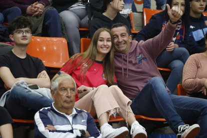 Imagen del partido entre el Tizona y Alicante.