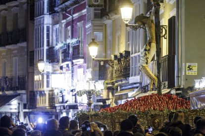 Imagen de la procesión del 'Cristo de las Santas Gotas'.