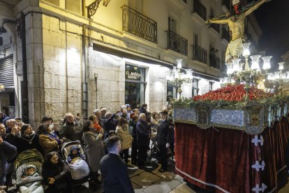 Imagen de la procesión del 'Cristo de las Santas Gotas'.