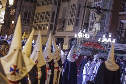 Imagen de la procesión del 'Cristo de las Santas Gotas'.