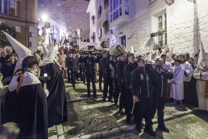 Imagen de la procesión del 'Cristo de las Santas Gotas'.