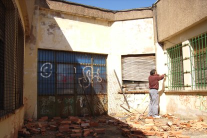 El espacio cedido estaba prácticamente abandonado