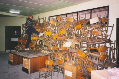 Así se encontraron el centro.