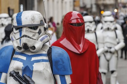 Los personajes de la saga hicieron disfrutar a los burgaleses.