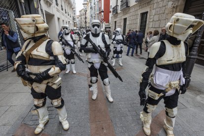 Los personajes de la saga hicieron disfrutar a los burgaleses.