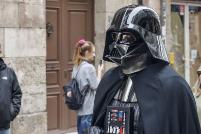 Los personajes de la saga hicieron disfrutar a los burgaleses.