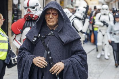 Los personajes de la saga hicieron disfrutar a los burgaleses.