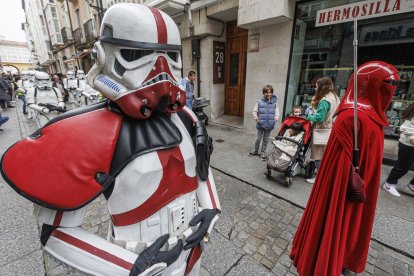 Los personajes de la saga hicieron disfrutar a los burgaleses.