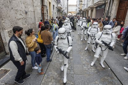 Los personajes de la saga hicieron disfrutar a los burgaleses.