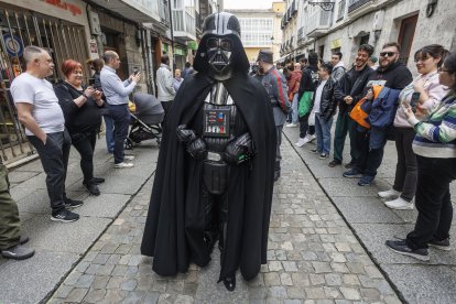 Los personajes de la saga hicieron disfrutar a los burgaleses.