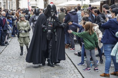 Los personajes de la saga hicieron disfrutar a los burgaleses.
