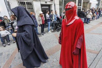 Los personajes de la saga hicieron disfrutar a los burgaleses.