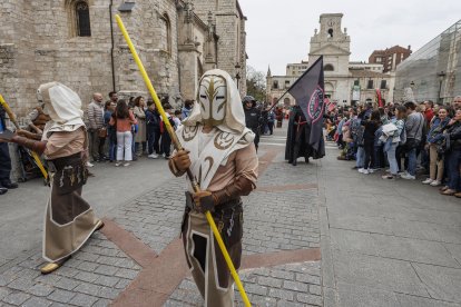 Los personajes de la saga hicieron disfrutar a los burgaleses.