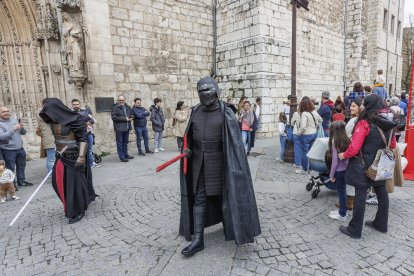 Los personajes de la saga hicieron disfrutar a los burgaleses.