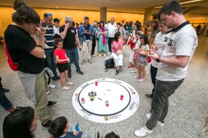 Los equipos y los robots se han sometido a 16 pruebas, nueve para la categoría de secundaria y siete para grado superior y universitario.