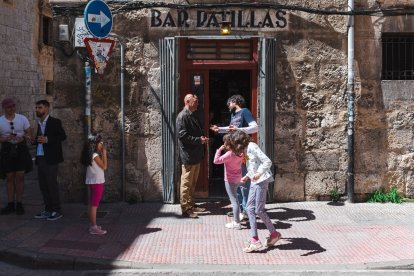 Celebración del 111 aniversario del Patillas, el bar de Burgos por antonomasia.