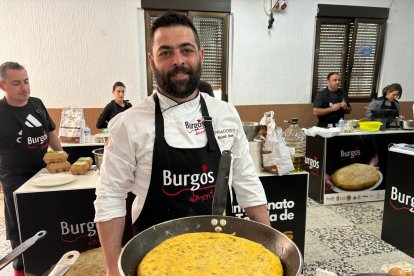 El chef de PradoRey se ha alzado como ganador en la categoría de Mejor Tortilla Tradicional
