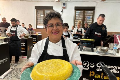 Marta es la chef del Lagar de Severino en Aranda