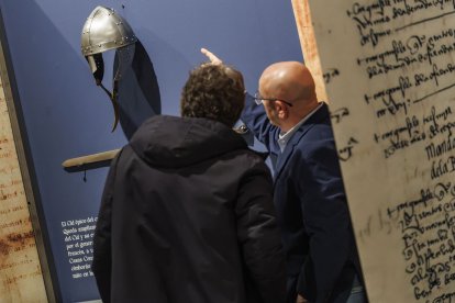 La muestra dedica un apartado a la figura del Cid Campeador.